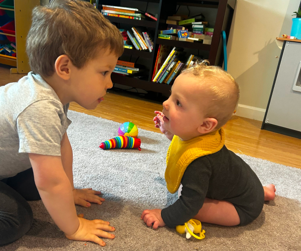 Jeff's two sons playing